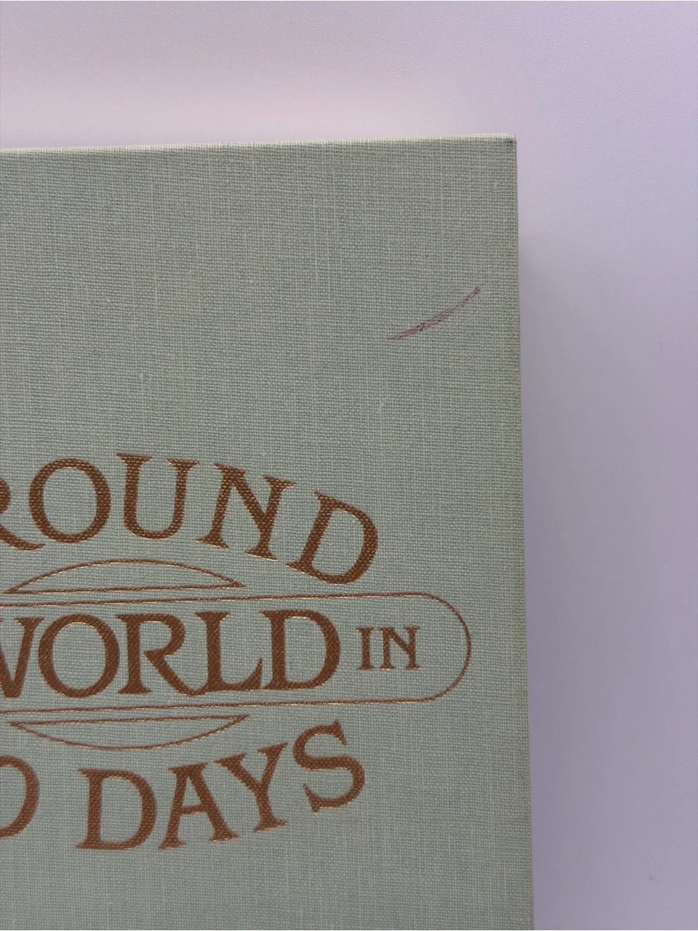 Around The World In 80 Days by Jules Verne Hardcover Book 1988 Reader's Digest